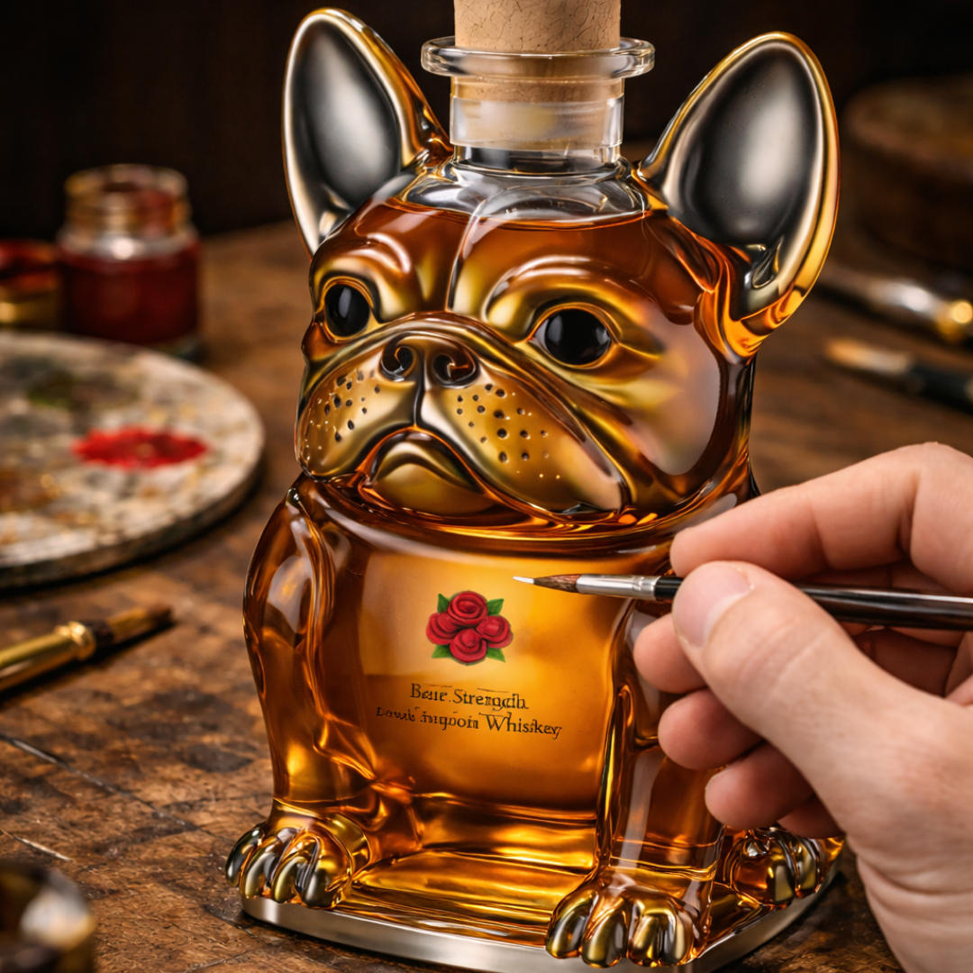 Bouteilles de Whisky - Édition Chien