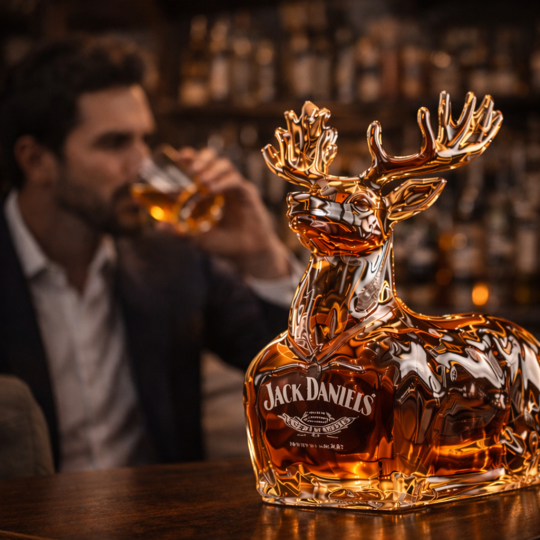Bouteille de Whisky Jack Daniel's - Édition Renne