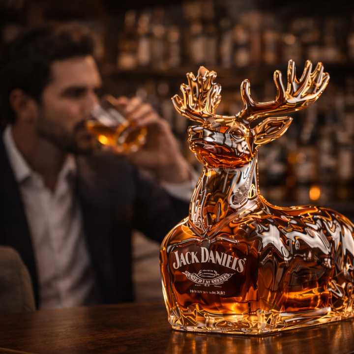 Bouteille de Whisky Jack Daniel's - Édition Renne