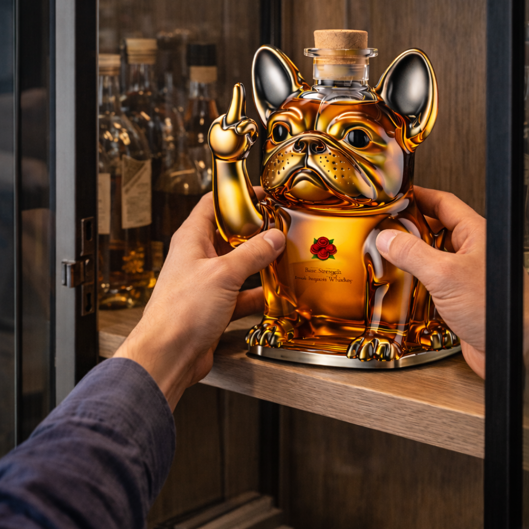 Bouteilles de Whisky - Édition Chien