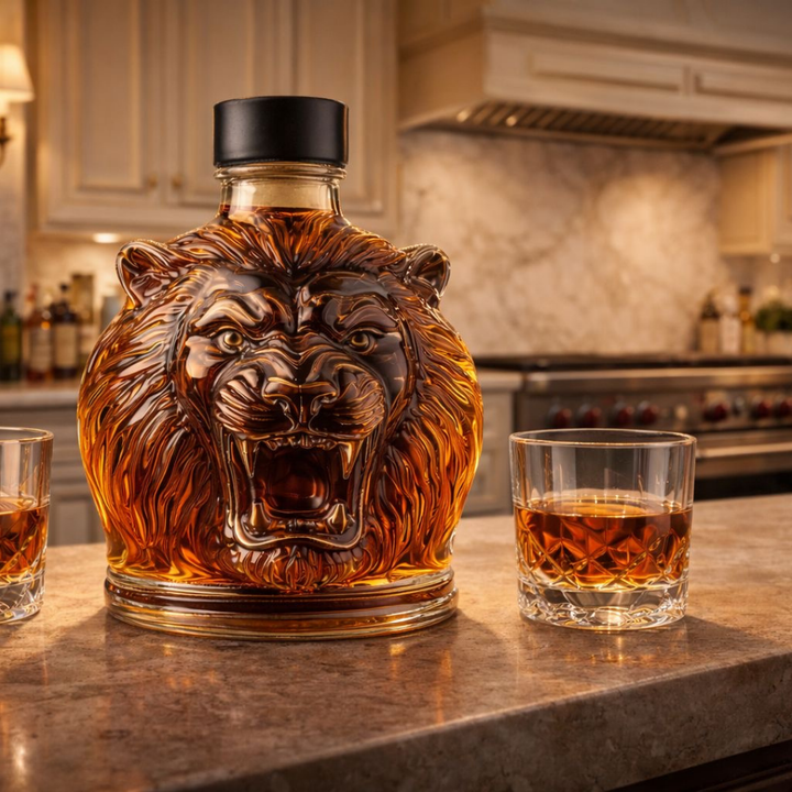 Bouteille de Whisky - Édition Lion