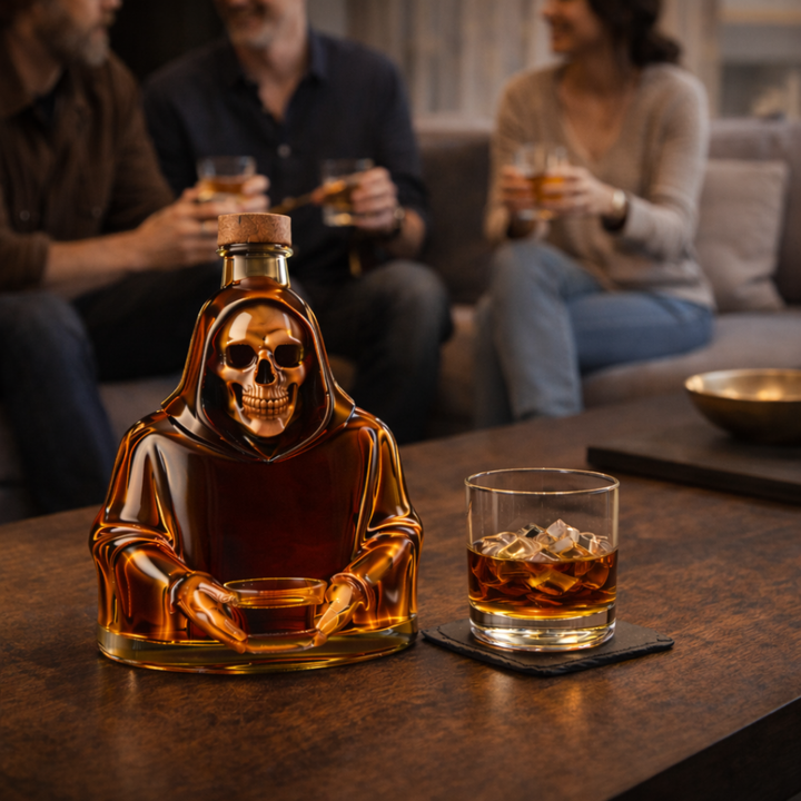 Bouteille de whisky - Édition Crâne