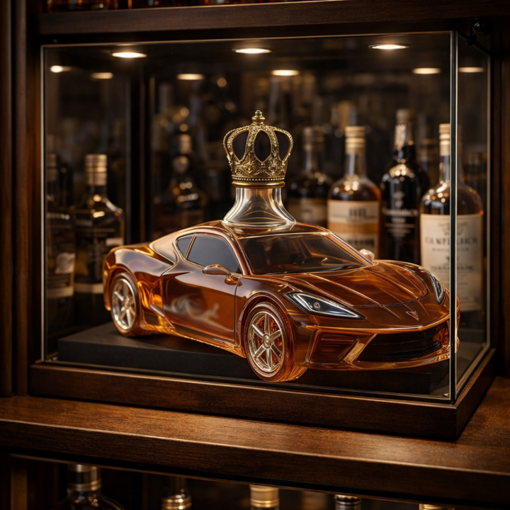Bouteille de Whisky - Édition Corvette