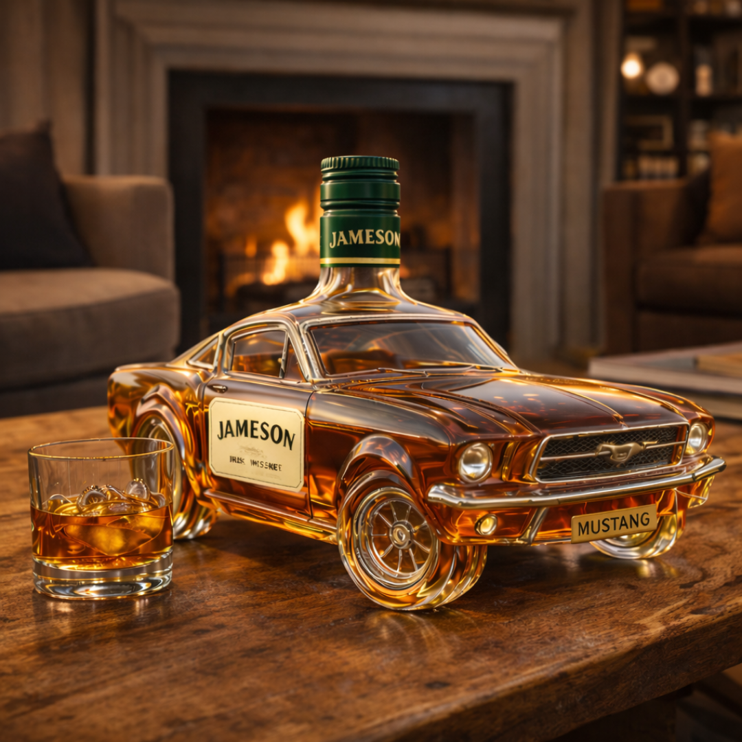 Bouteille de Whisky - Édition Mustang