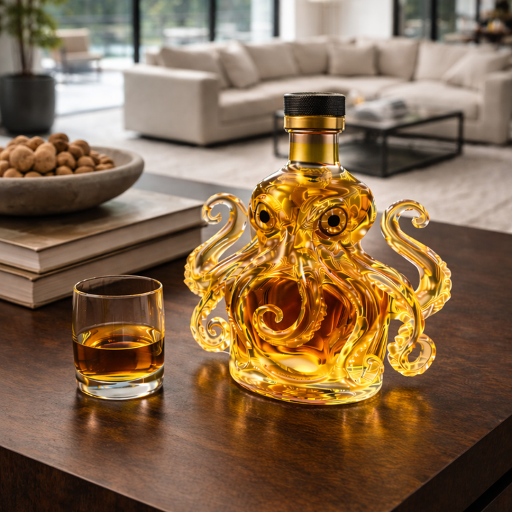 Bouteille de Whisky - Édition Poulpe