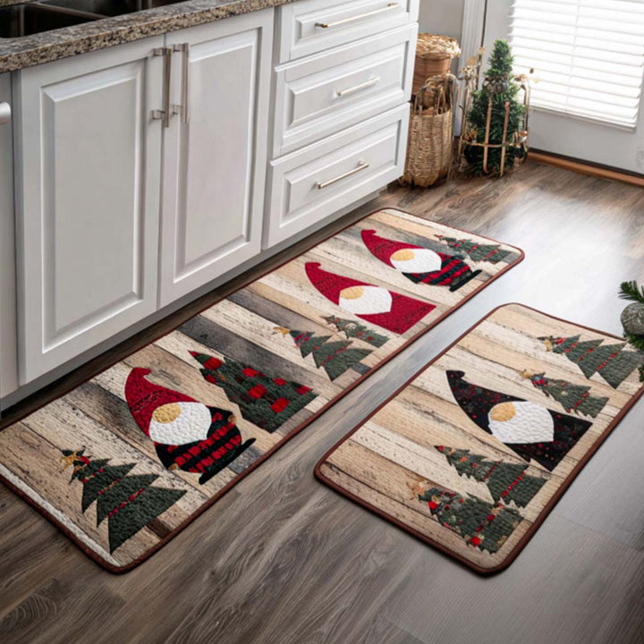 Tapis de cuisine antidérapant – Noël