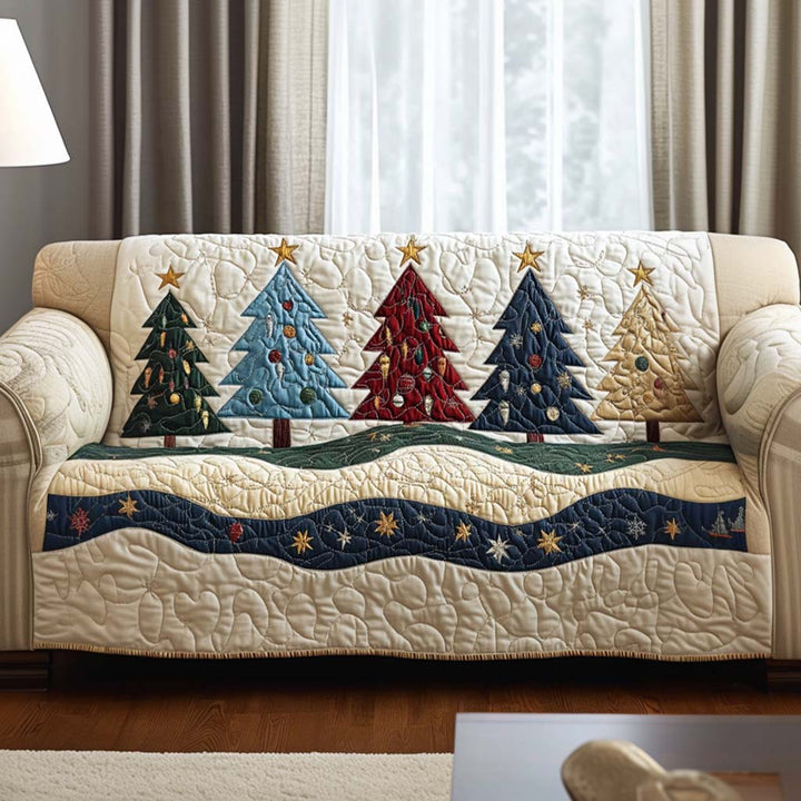Housse de canapé matelassée – Motif de Noël – image 10