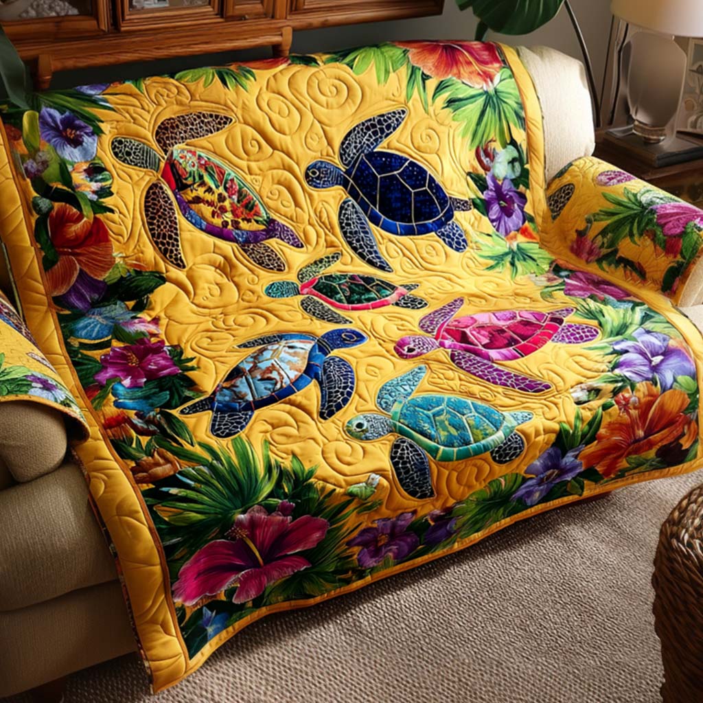 Housse de canapé matelassée – Tortue