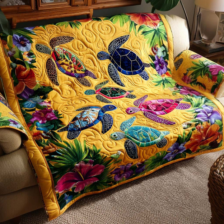 Housse de canapé matelassée – Tortue