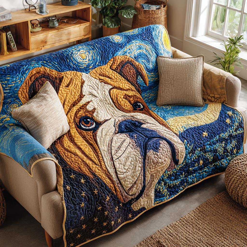 Housse de canapé matelassée – Bulldog