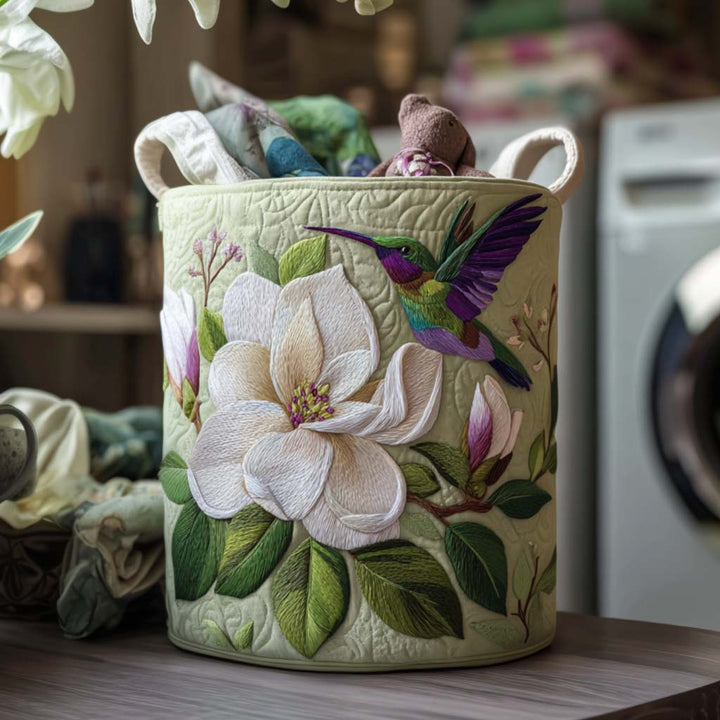 Panier à linge matelassé – Colibri – vue 1