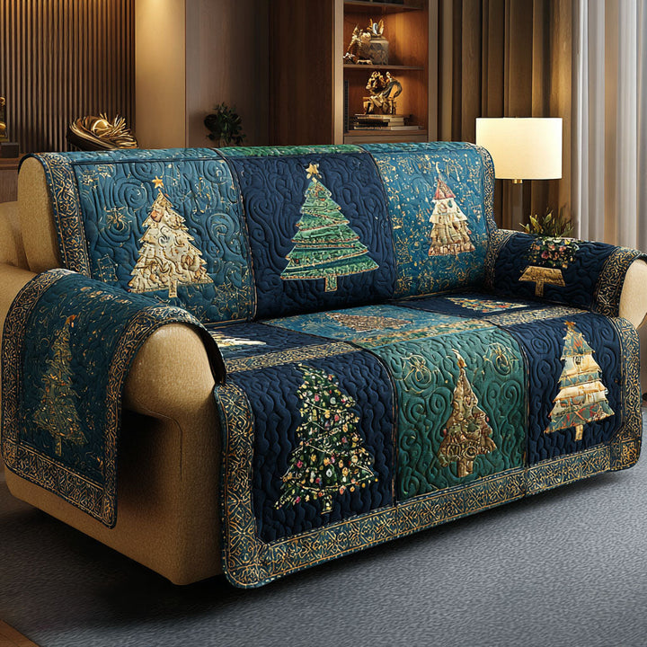 Housse de canapé matelassée – Ambiance hivernale – image 1
