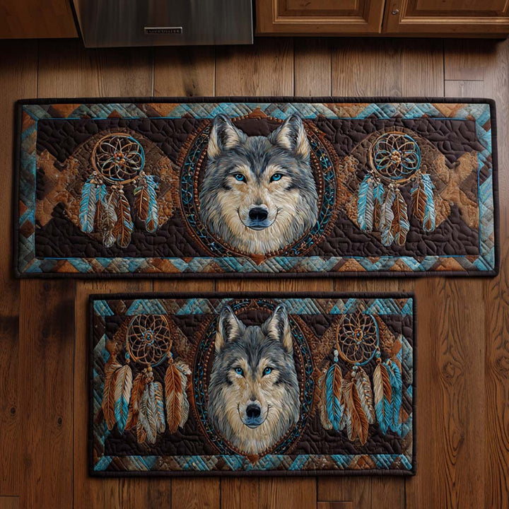 Tapis de cuisine antidérapant – Motif attrape-rêves
