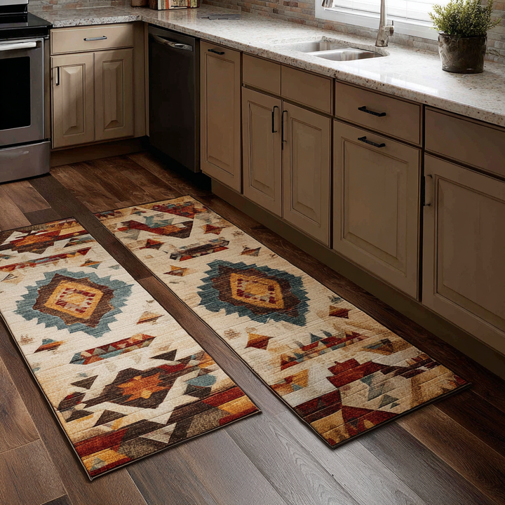 Tapis de cuisine antidérapant – Motif attrape-rêves